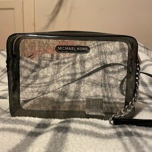 Michael Kors clear crossbody